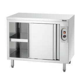 heated cabinet upstand details 40 mm at the back | 1000 mm  x 700 mm  H 850 mm product photo  S