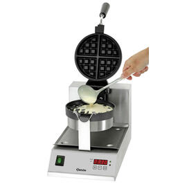 waffle iron DELUXE  | wafer size Ø 170 x h 35 mm  | 1000 watts 230 volts product photo  S