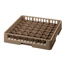 dish basket brown 500 x 500 mm  H 100 mm | 49 compartments 62 x 62 mm  H 83 mm product photo  S