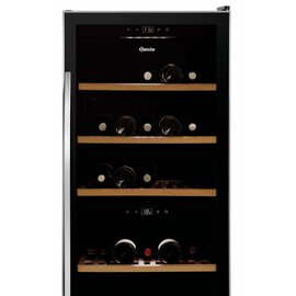 wine refrigerator 2Z 126 FL black  | glass door product photo  S