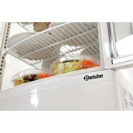 refrigerated mini vitrine white 86 ltr 230 volts | 3 shelves product photo  S