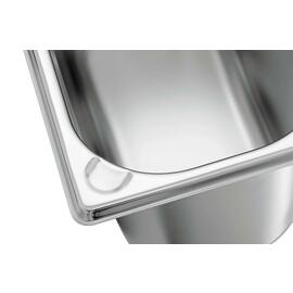 GN container BASIC LINE GN 1/4 H 150 mm stainless steel silky-matt product photo  S