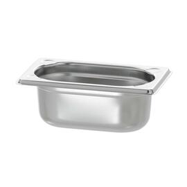 GN container GN 1/9  x 65 mm BASIC LINE stainless steel product photo  S
