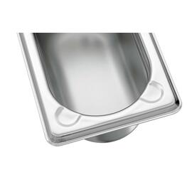 GN container GN 1/9  x 65 mm BASIC LINE stainless steel product photo  S