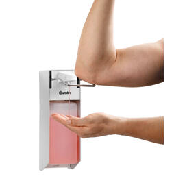 soap dispenser PS 0,9L-W for wall mounting 95 mm x 222 mm H 330 mm product photo  S