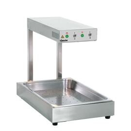 infrared food warmer stainless steel  L 330 mm  B 560 mm  H 500 mm product photo  S