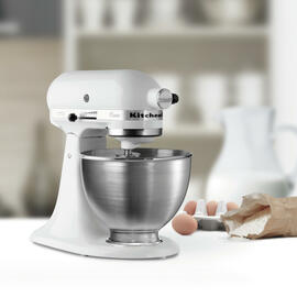 kitchen machine KitchenAid 5K45SSEWH 230 volts 275 watts 4.28 ltr product photo  S