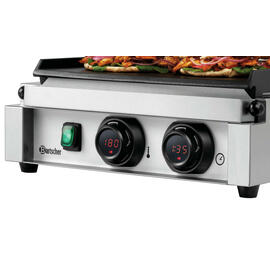 contact grill Panini-MDI 1GR | enamelled cast iron • smooth • grooved product photo  S