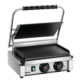 contact grill Panini-MDI 1G | 230 volts | cast iron • smooth • smooth product photo  S