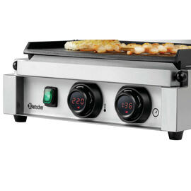 contact grill Panini-MDI 1G | 230 volts | cast iron • smooth • smooth product photo  S
