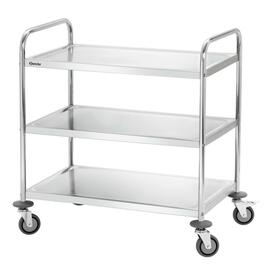 serving trolley | transport cart TS 301  | 3 shelves  L 920 mm  B 600 mm  H 945 mm product photo  S