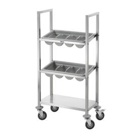 cutlery trolley TBST200 H 1250 mm product photo  S