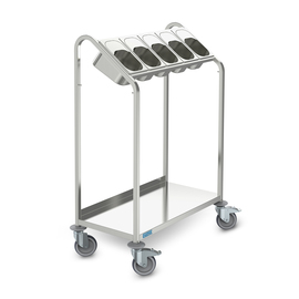 cutlery trolley | tray trolley BTW 5GN/100TA H 1290 mm product photo