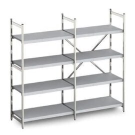 standing rack NORM 12 | 1975 mm 500 mm H 2000 mm | 6 closed shelf board(s) product photo