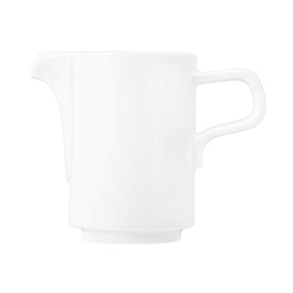 pouring jug GOOD MOOD | porcelain white | 140 ml Ø 57 mm H 84 mm product photo