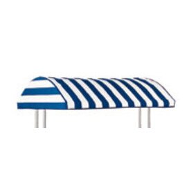 SKS3SKSM3_2_3 Stoff-Baldachin für MIKADO Kaltbuffet-Wagen SKS-3 u. SKM-3: Maße: 1156 x 1250 mm, blau-weiß product photo