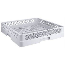 dishwasher basket UNIVERSAL grey 500 x 500 mm  H 100 mm product photo