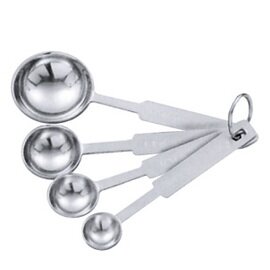 measuring spoon set 1/4 ts 1/2 ts 1 ts 1 tb set of 4  L 130 mm product photo