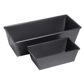 non-stick pie pan steel smooth rectangular 500 ml  L 300 mm  B 70 mm  H 80 mm product photo