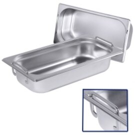 GN container GN 2/3  x 150 mm GN 7200 stainless steel | drop handles product photo