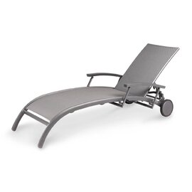 wheeled lounger LARINO anthracite product photo