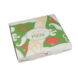 Pizza carton pure cellulose | 300 mm x 300 mm H 30 mm product photo