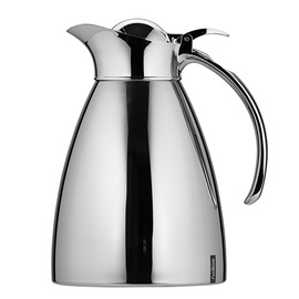 vacuum jug BRILLIANT 1 ltr stainless steel hinged lid  H 185 mm product photo