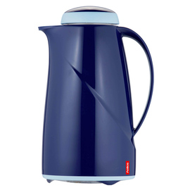 vacuum jug WAVE 1 ltr dark blue vacuum -  tempered glass screw cap  H 252 mm product photo