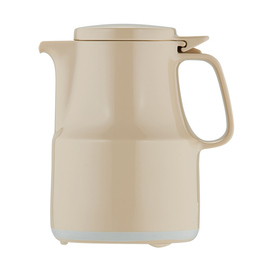 vacuum jug THERMOBOY 0.3 ltr beige vacuum -  tempered glass hinged lid  H 167 mm product photo
