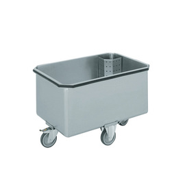 washing trolley stainless steel 140 ltr | 810 mm x 560 mm H 540 mm product photo