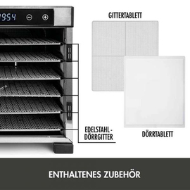 automatic food dehydrator | 230 volts 600 watts product photo  S