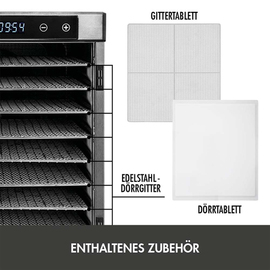 automatic food dehydrator DESIGN Max | 230 volts 900 watts product photo  S