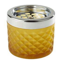 wind-proof ashtray NEBULA yellow Ø 95 mm H 80 mm product photo