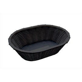 fruit basket plastic black  Ø 200 mm  H 65 mm product photo