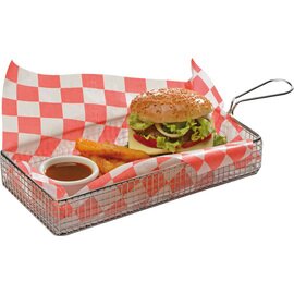 serving frying basket SNACKHOLDER stainless steel | 215 mm x 105 mm H 45 mm product photo  S