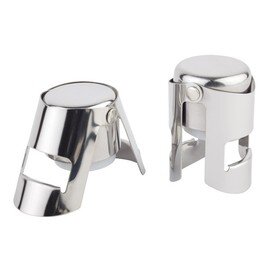 sparkling wine closures stainless steel plastic Ø 40 mm H 60 mm | 2 pieces product photo