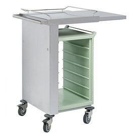 breakfast trolley 6 GN1/1  • sliding board product photo