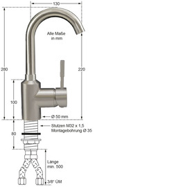 basin mixer lever mixer tap product photo  S