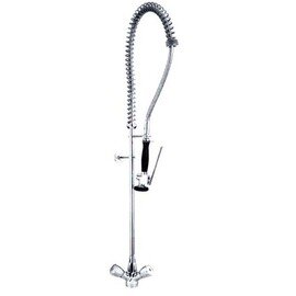 Pre-rinse shower ecotop 1/2" two-handle mixer tap | outreach 400 mm (shower) | black product photo