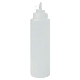 squeeze bottle 950 ml plastic 1 mouth transparent Ø 80 mm H 281 mm product photo