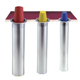 B-Stock | Cup dispenser, for vertical or 45 ° installation, suitable for cups with rim-Ø 56 - 81 mm, 177 - 300 ml, tube length 597 mm product photo