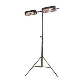 9100344 3-Fuß-Stativ, Farbe: schwarz, Höhe max. 3180 mm, (für 2 Strahler max. Länge 483 mm oder 1 Strahler Länge 866 mm), (Lieferung ohne Strahler) product photo