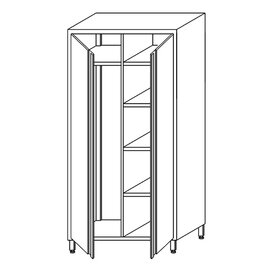 tall cabinet KDT-203 | wing doors L 800 mm x 500 mm H 1800 mm product photo