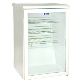 glass doored refrigerator K 140G white | 130 ltr | static cooling | changeable door hinge product photo