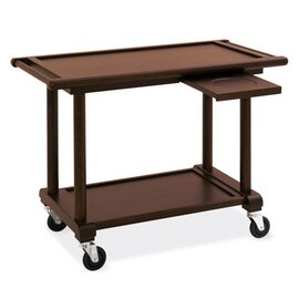 serving trolley wenge coloured  | 2 shelves product photo