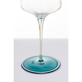 champagne glass INK green 40 cl with effervescence point H 249 mm product photo  S