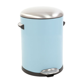 pedal bin Belle Deluxe 3 ltr light blue round Ø 167 mm H 262 mm incl. inner bin product photo