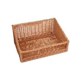 wicker basket 600 mm W 450 mm H 270 mm product photo