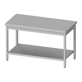 work table ECO AT 62 | with ground floor | 600 mm x 600 mm | self-assembly product photo