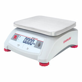 Kitchen scale, capacity 6 kg, division 1 g, dimensions 255 x 305 x 115 mm (W x D x H) product photo